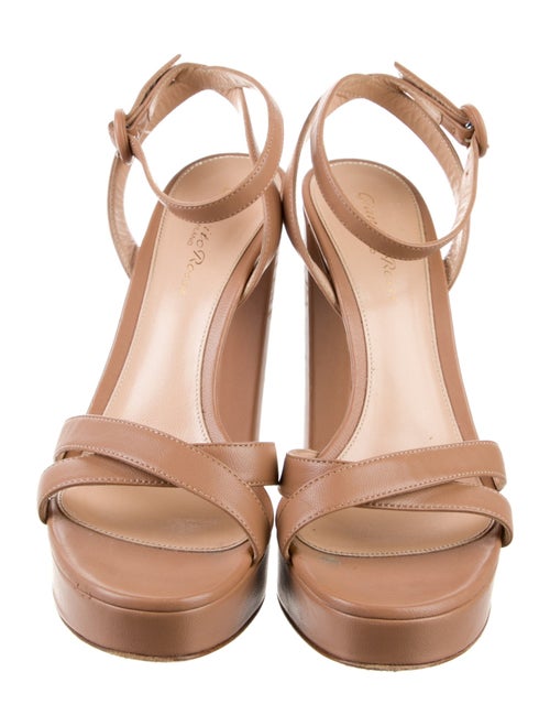 Gianvito Rossi Leather Sandals