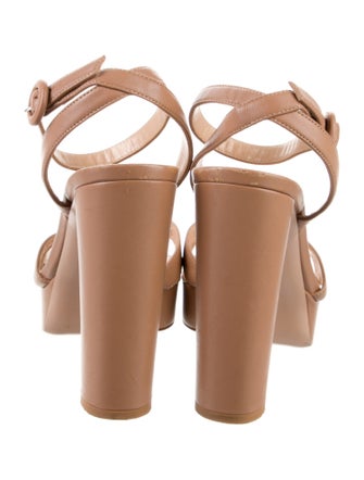 Gianvito Rossi Leather Sandals
