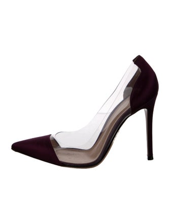 Gianvito Rossi Satin Pumps