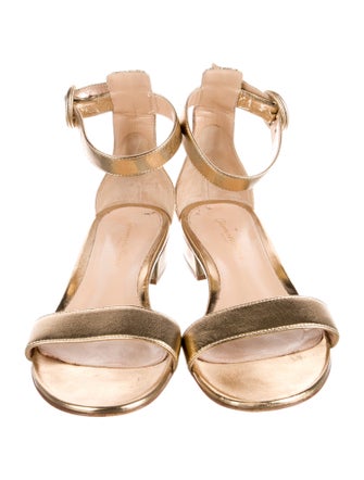 Gianvito Rossi Leather Sandals