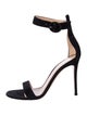 Gianvito Rossi Suede D'Orsay Pumps