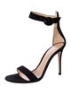Gianvito Rossi Suede D'Orsay Pumps
