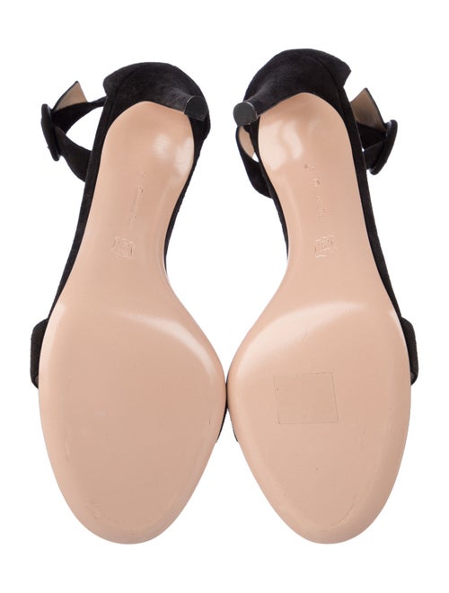 Gianvito Rossi Suede D'Orsay Pumps