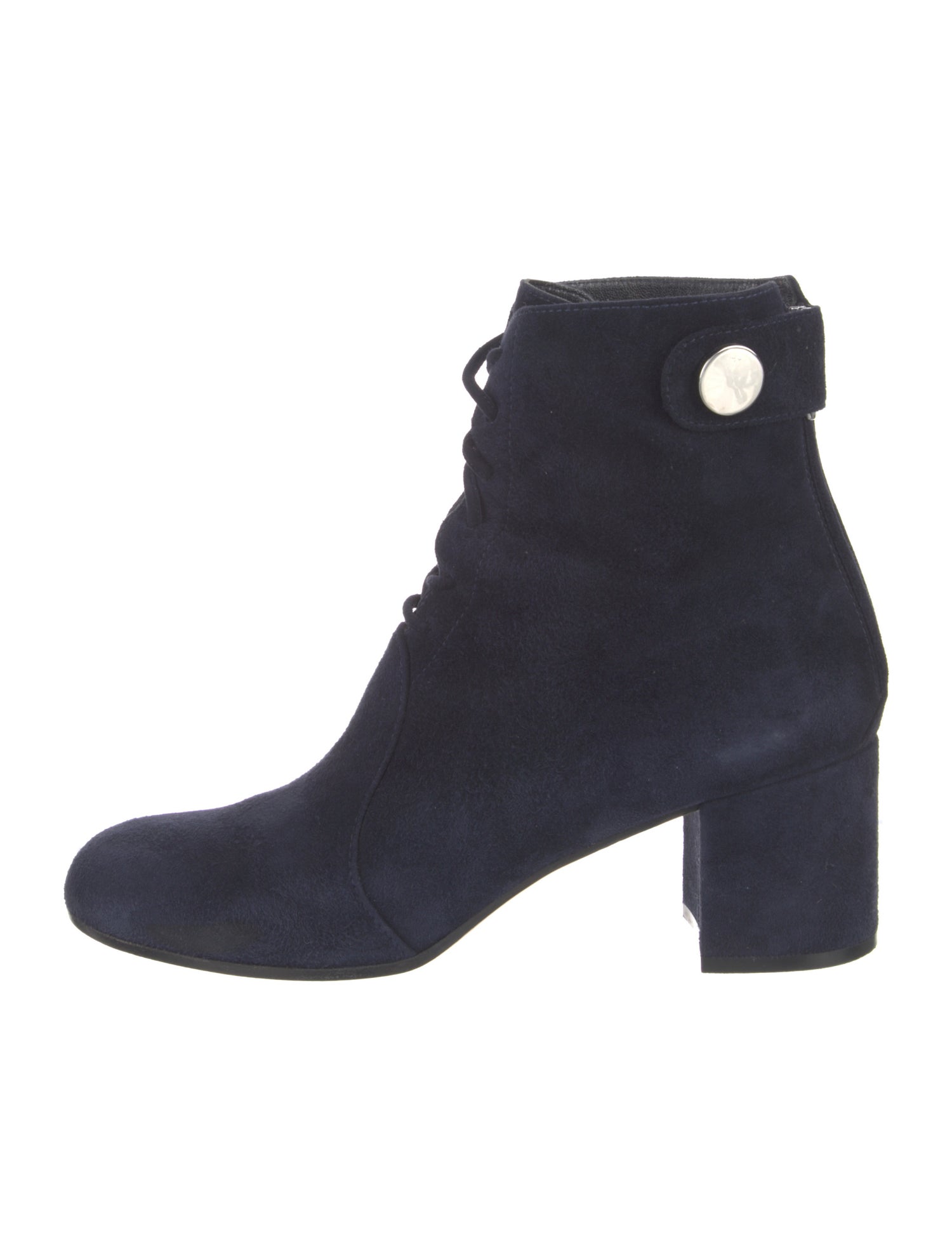 Gianvito Rossi Suede Lace-Up Boots