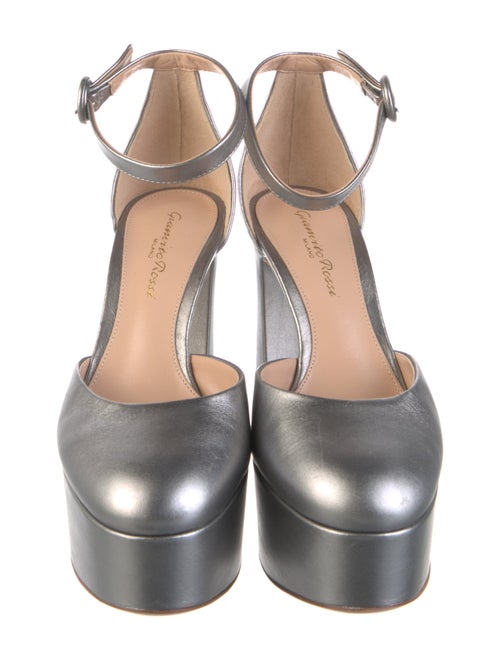 Gianvito Rossi Leather D'Orsay Pumps