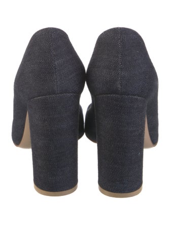 Gianvito Rossi Denim Pumps