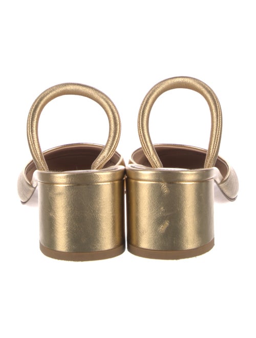 Gianvito Rossi Leather Mules