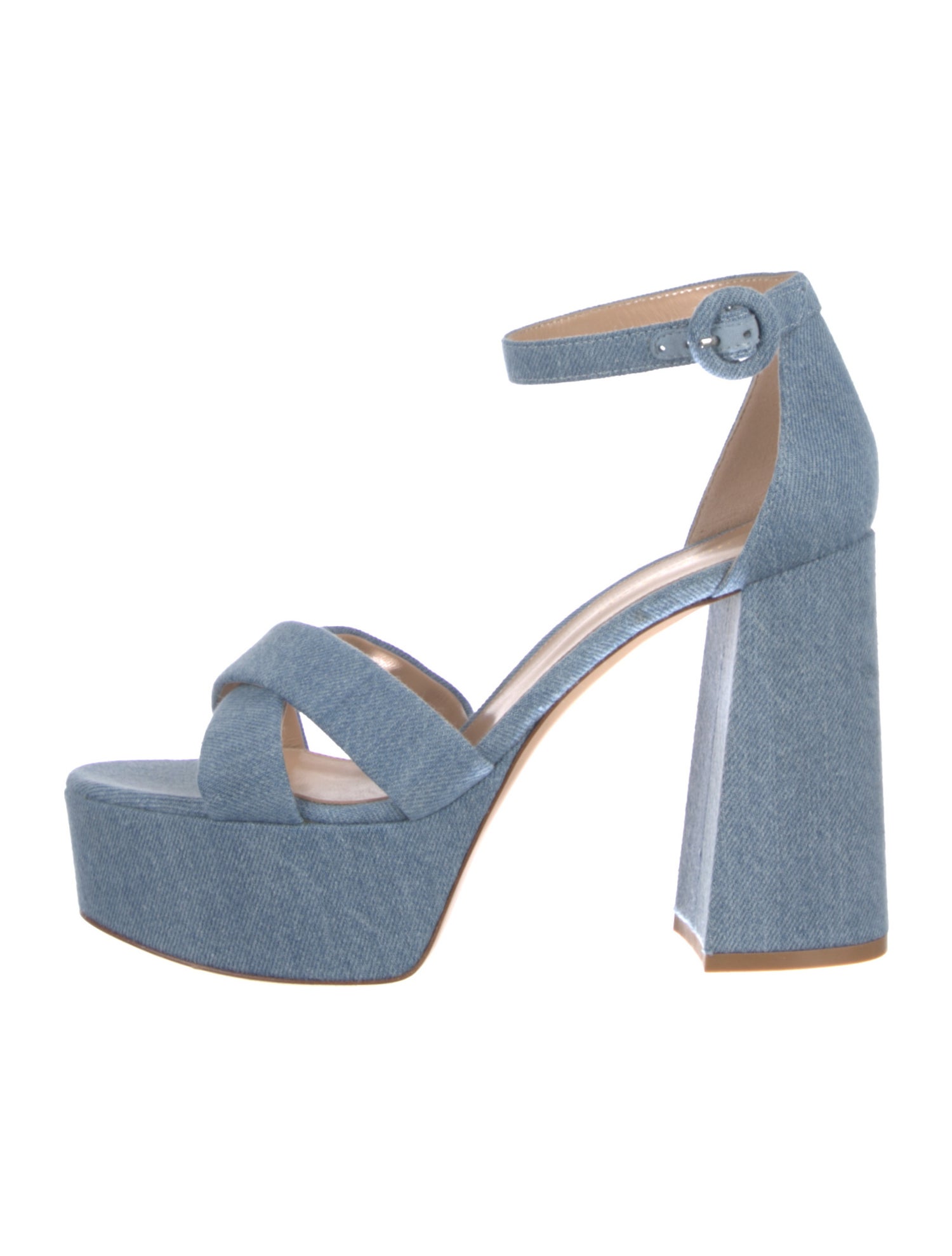 Gianvito Rossi Denim Sandals