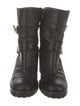 Gianvito Rossi Leather Moto Boots