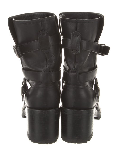 Gianvito Rossi Leather Moto Boots