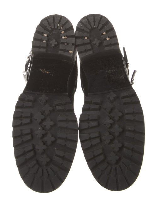 Gianvito Rossi Leather Moto Boots