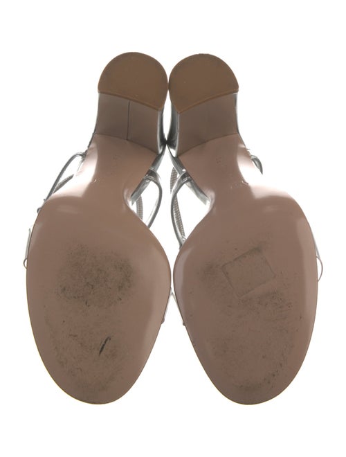 Gianvito Rossi Leather Slingback Sandals