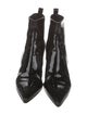 Gianvito Rossi Patent Leather Chelsea Boots