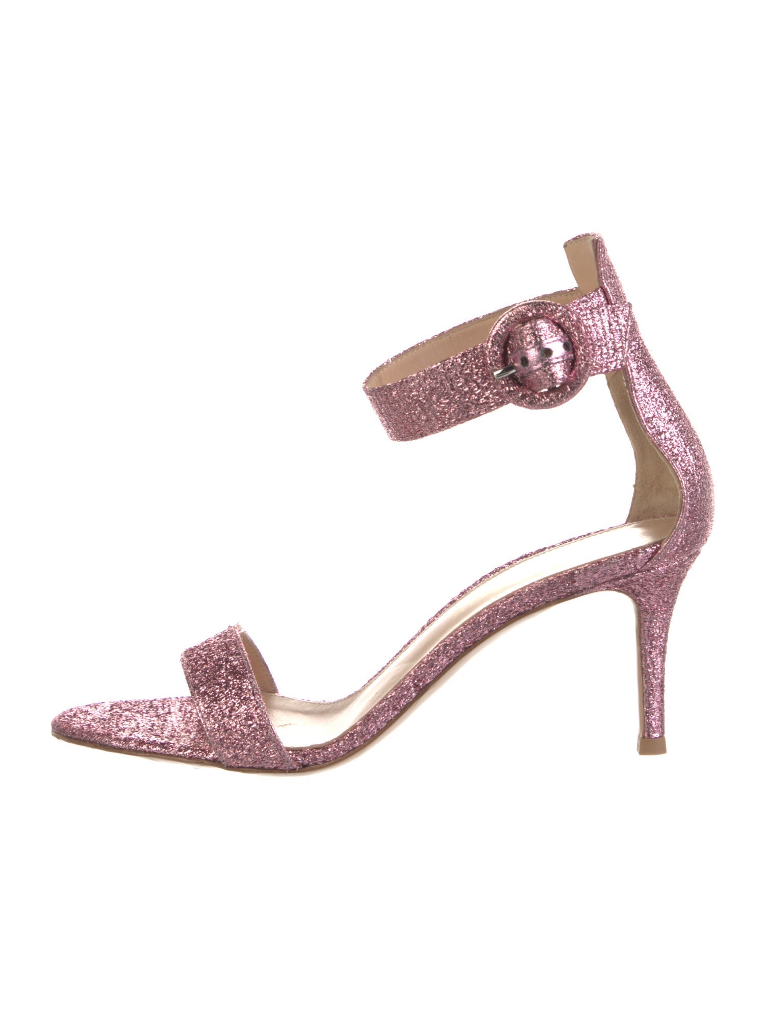 Gianvito Rossi Glitter Glitter Accents Sandals