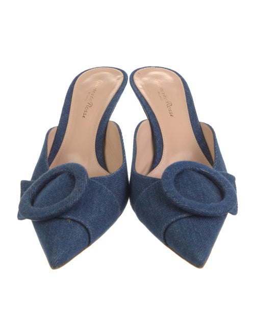 Gianvito Rossi Suede Mules