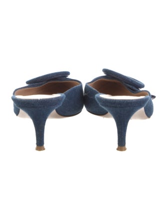 Gianvito Rossi Suede Mules