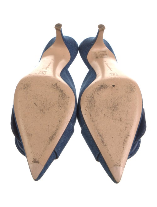 Gianvito Rossi Suede Mules