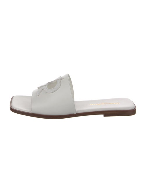 Gianvito Rossi Leather Slides