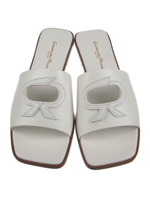 Gianvito Rossi Leather Slides