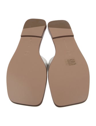 Gianvito Rossi Leather Slides