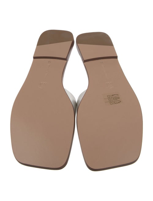 Gianvito Rossi Leather Slides