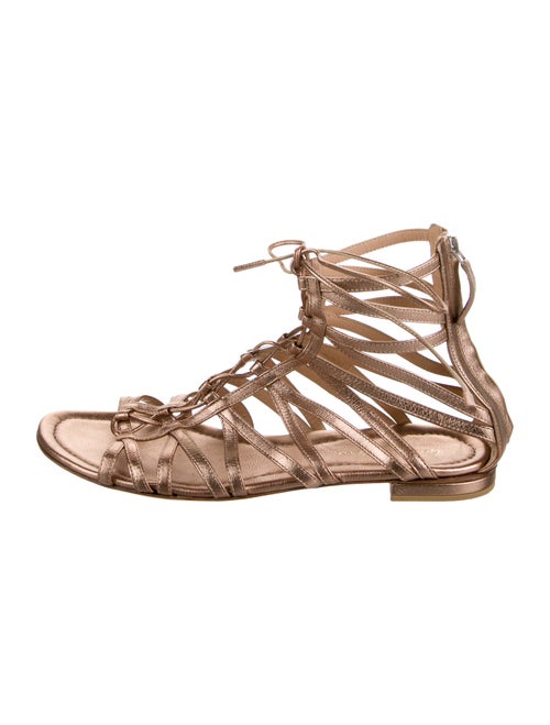 Gianvito Rossi Leather Gladiator Sandals