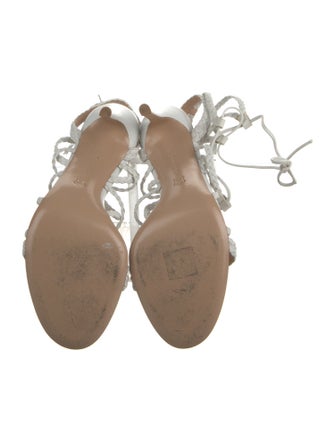 Gianvito Rossi Leather Gladiator Sandals