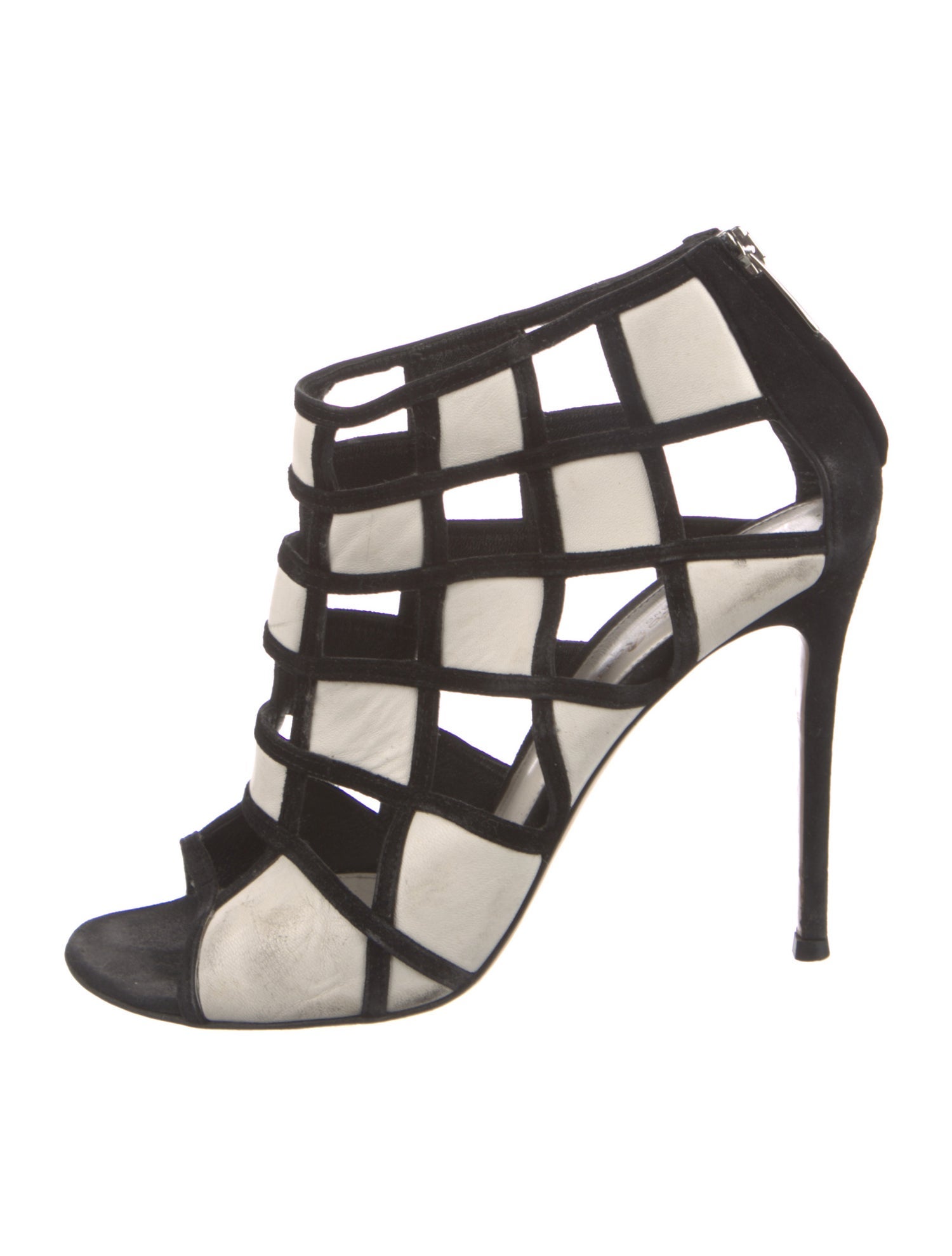 Gianvito Rossi Suede Animal Print Pumps