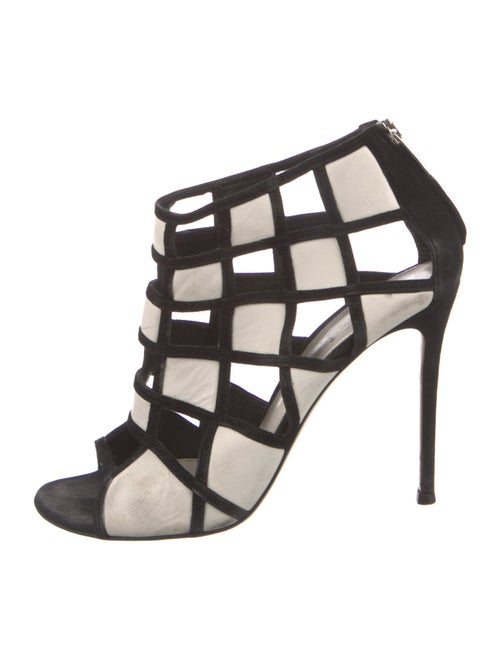 Gianvito Rossi Suede Animal Print Pumps