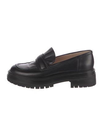 Gianvito Rossi Leather Loafers