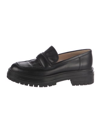 Gianvito Rossi Leather Loafers