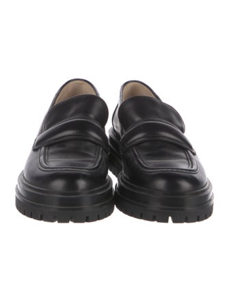 Gianvito Rossi Leather Loafers