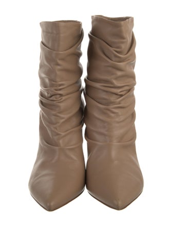 Gianvito Rossi Leather Slouch Boots