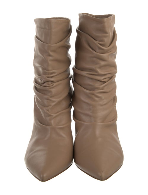 Gianvito Rossi Leather Slouch Boots