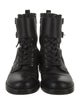 Gianvito Rossi Leather Combat Boots