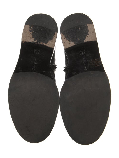 Gianvito Rossi Leather Combat Boots