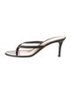 Gianvito Rossi Leather Slides