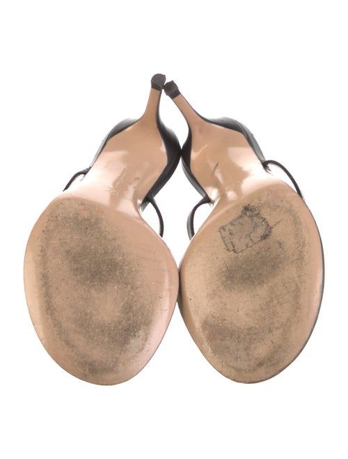 Gianvito Rossi Leather Slides