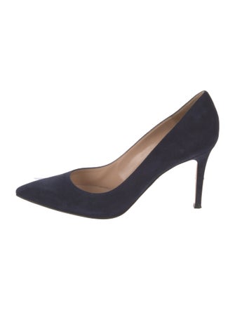 Gianvito Rossi Suede Pumps