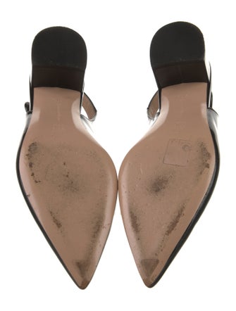 Gianvito Rossi Patent Leather Slingback Pumps