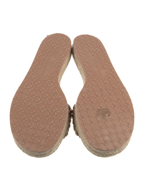 Gianvito Rossi Leather Braided Accents Espadrilles