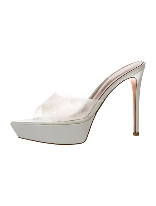 Gianvito Rossi Leather Slides