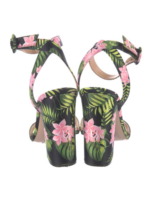 Gianvito Rossi Floral Print Sandals