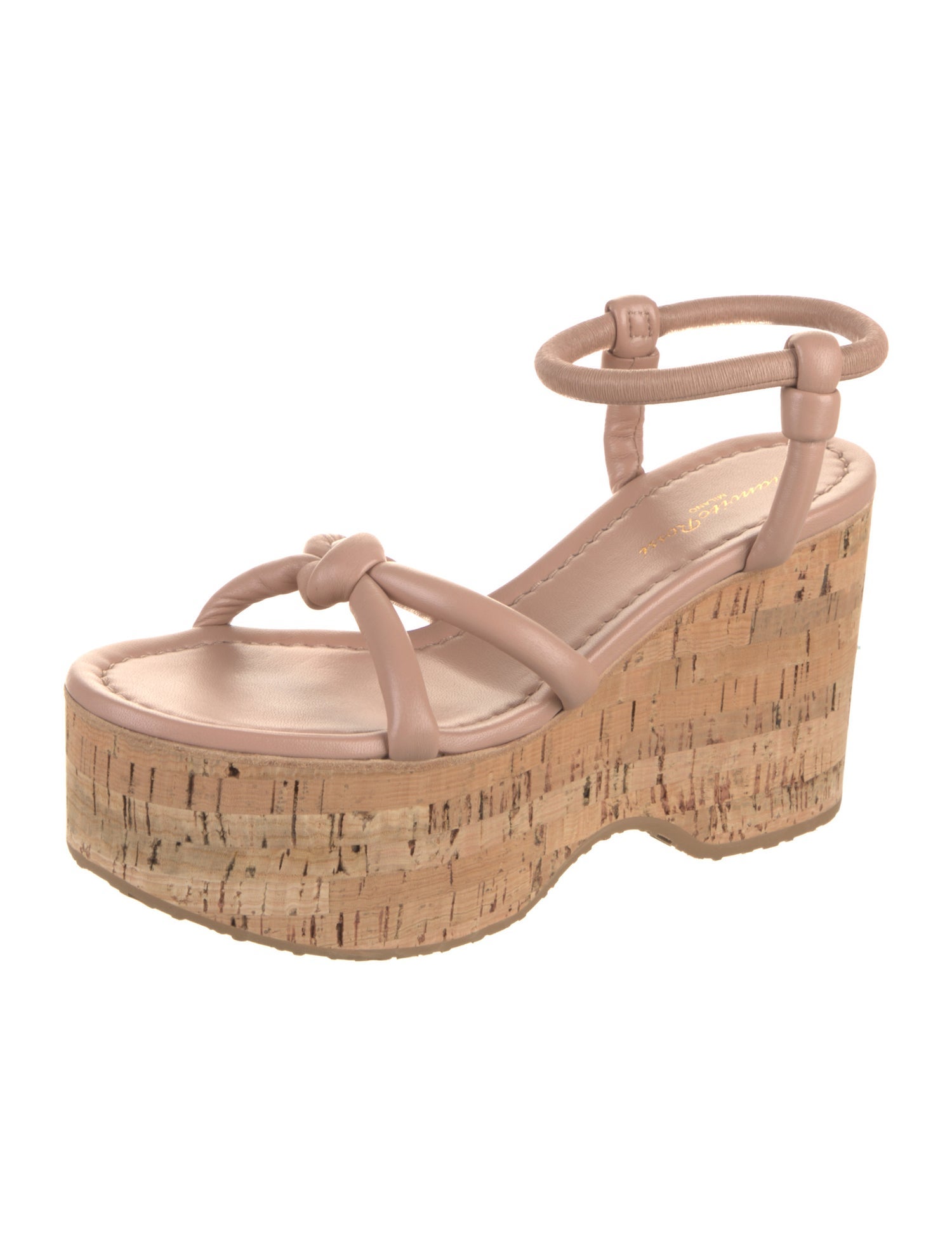 Gianvito Rossi Leather Sandals