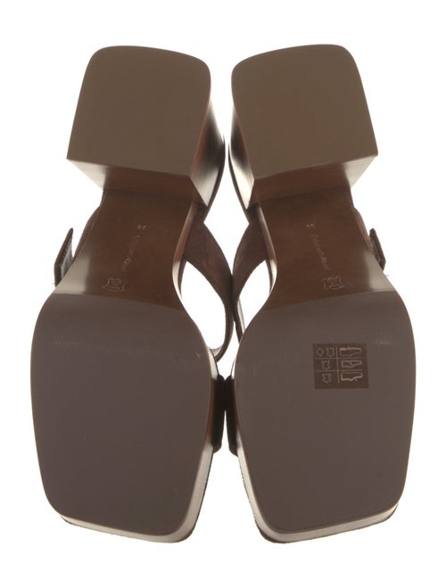 Gianvito Rossi Suede Slides