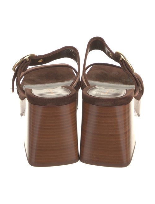 Gianvito Rossi Suede Slides