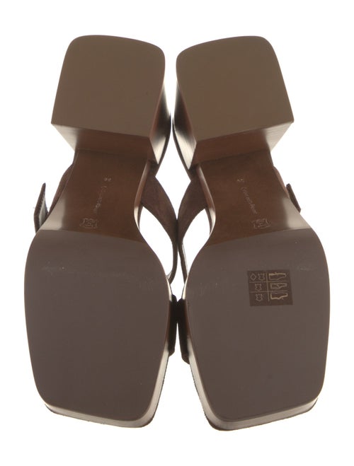 Gianvito Rossi Suede Slides