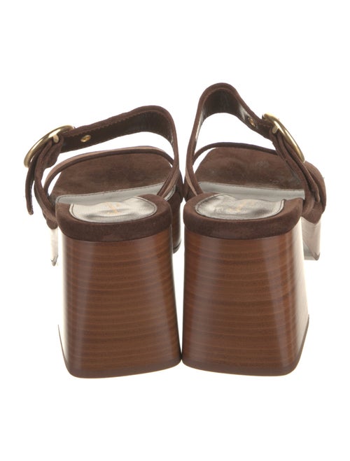 Gianvito Rossi Suede Slides