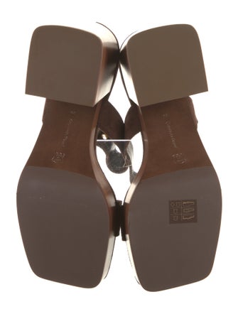 Gianvito Rossi Suede Slides