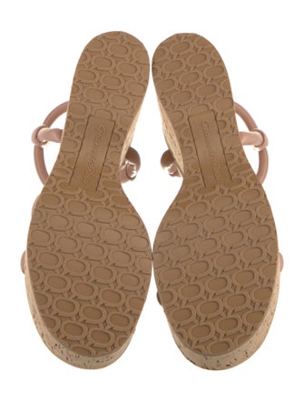 Gianvito Rossi Leather Slingback Sandals